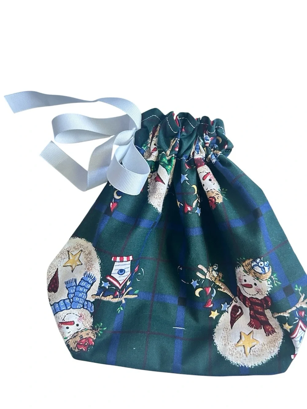 Hand Crafted festive drawstring